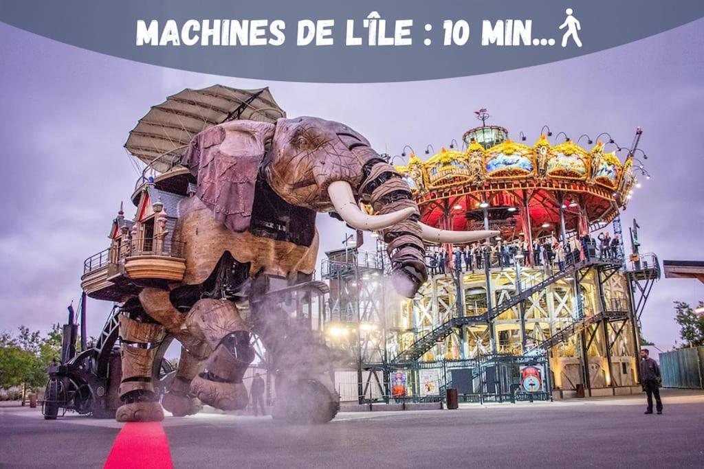 Апартаменти Machines De L'Ile - Fibre - Netflix - T2 La Tour Нант Екстер'єр фото