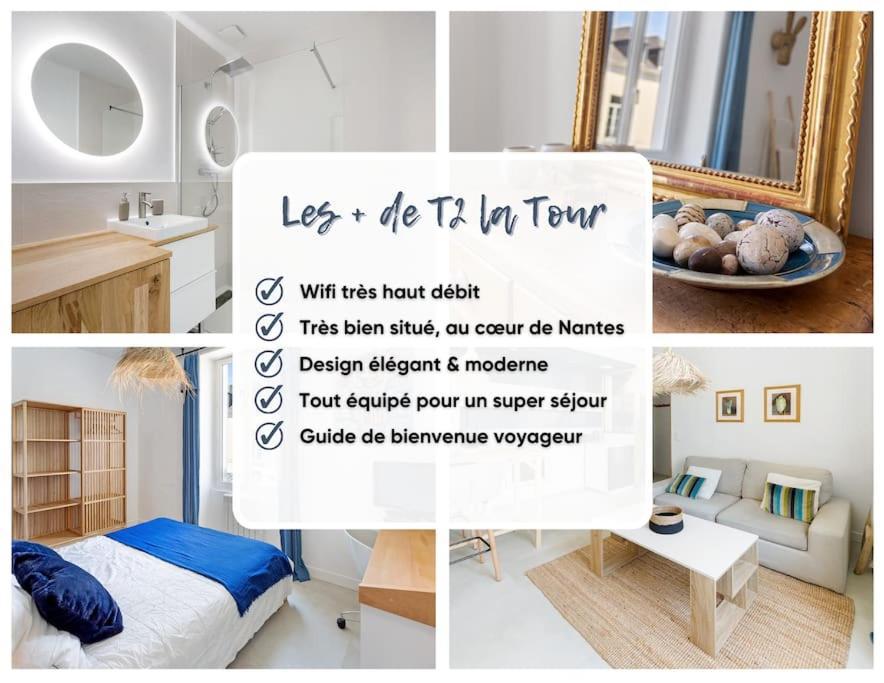 Апартаменти Machines De L'Ile - Fibre - Netflix - T2 La Tour Нант Екстер'єр фото